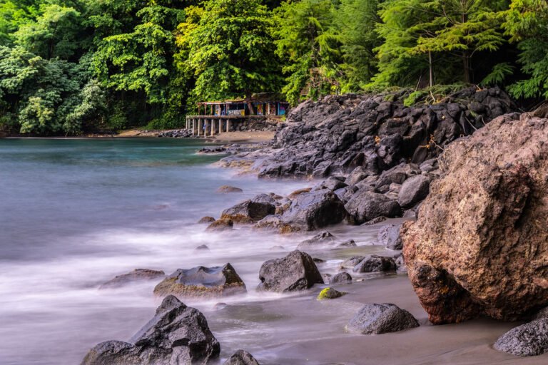 Beach at La Tahiti, Pepeete, Tahiti