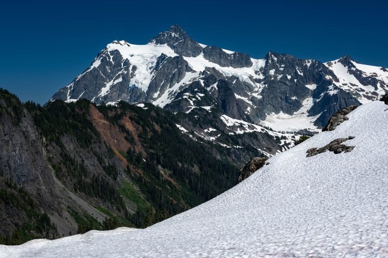 Mt. Shuksan at Mount Baker, Washington State, USA.