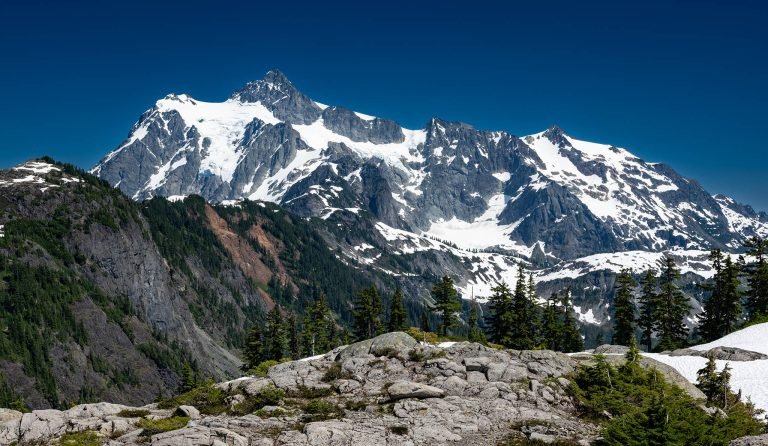 Mt. Shuksan at Mount Baker, Washington State, USA.