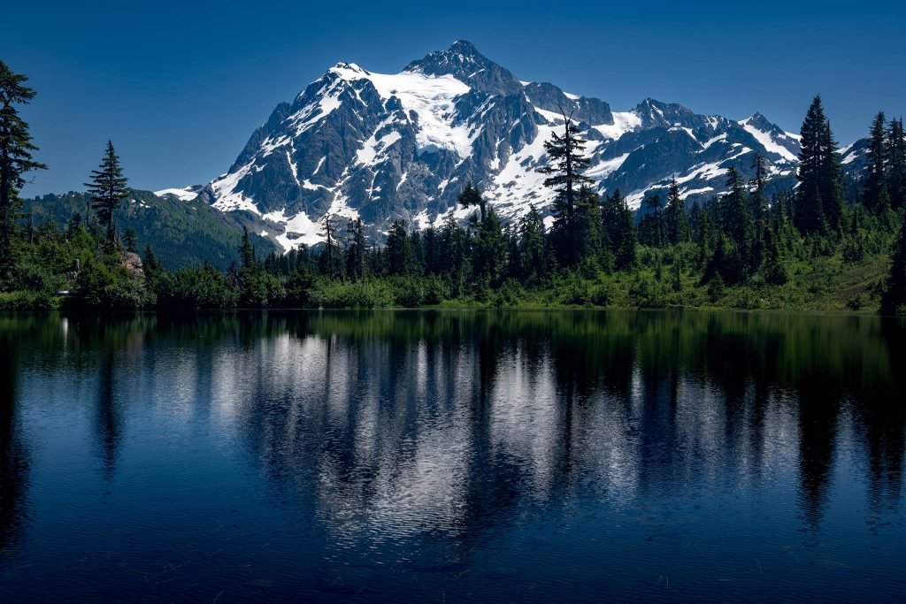 Mt. Shuksan at Mount Baker, Washington State, USA.