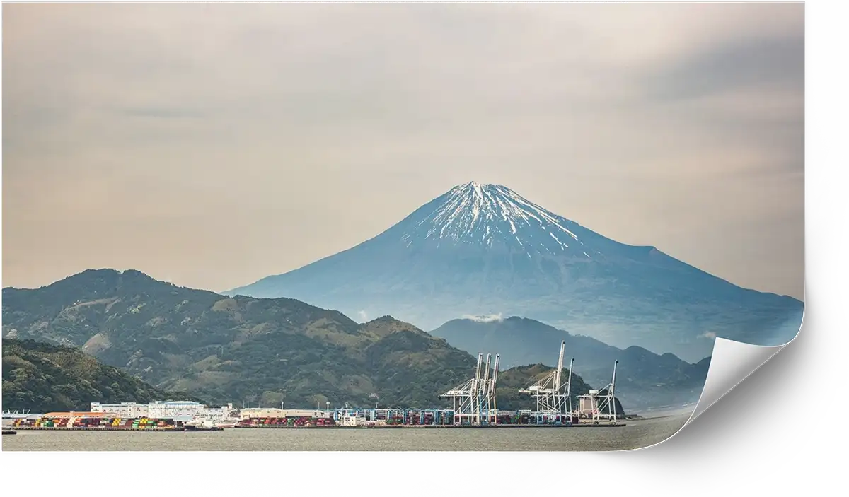 Mt Fuji print example