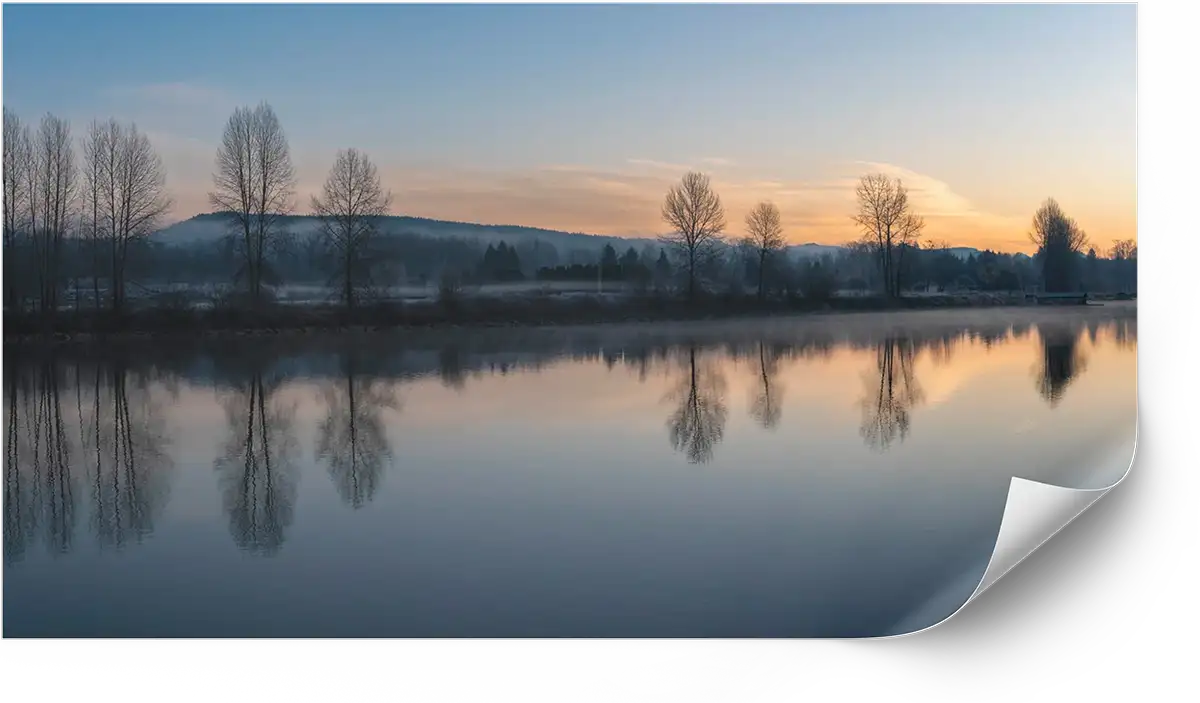 Panoramic photo print example
