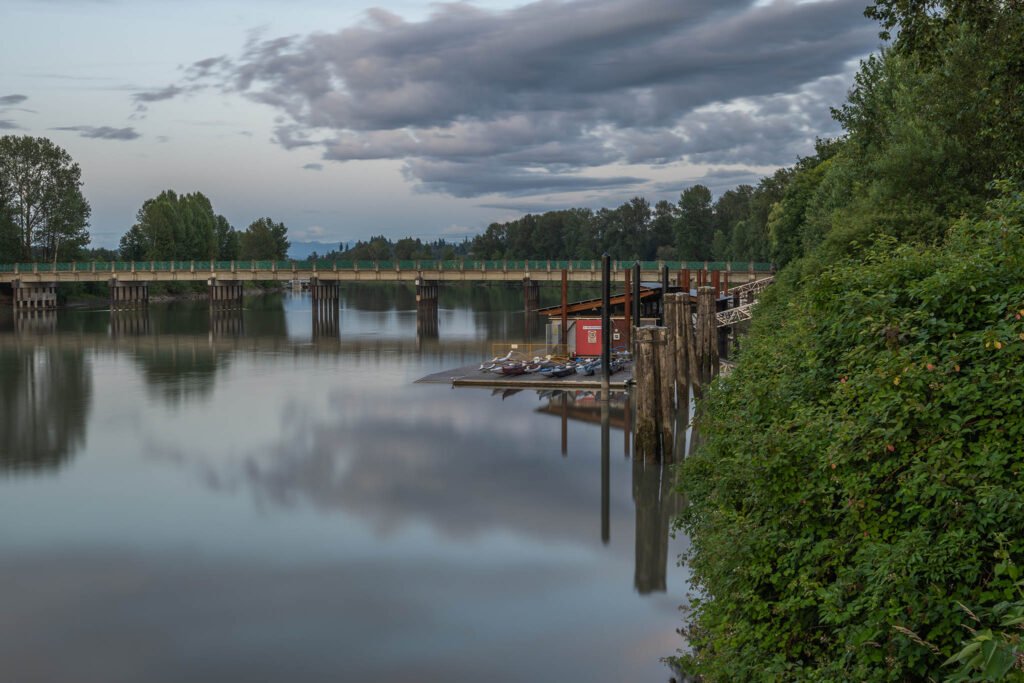 Fort Langley on the Fraser River