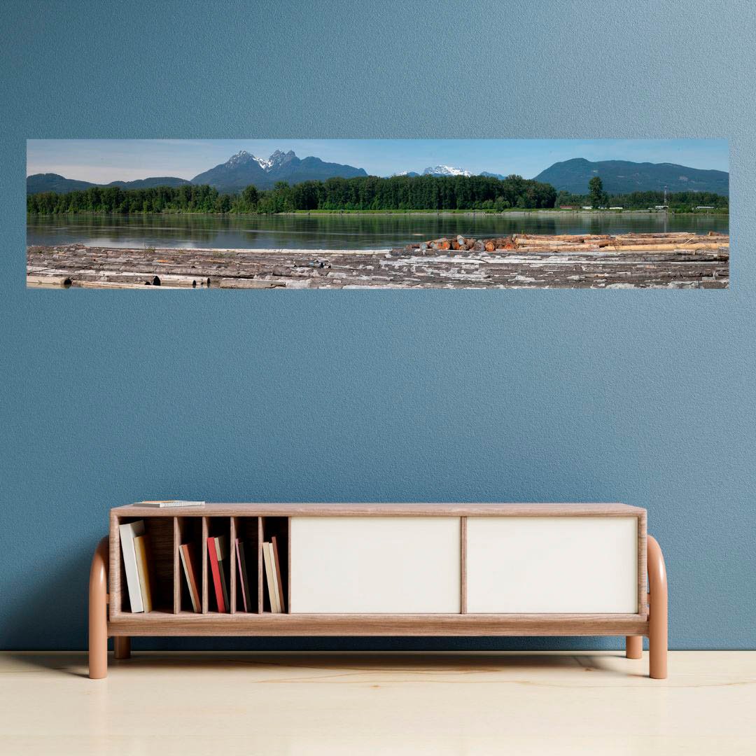 Panoramic photo print example