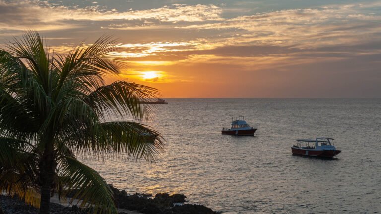 Grand Cayman Island at Sunset